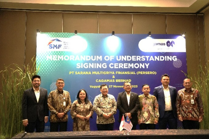 Signing of Memorandum of Understanding between Cagamas Berhad and PT Sarana Multigriya Finansial (Persero), Indonesia 2023