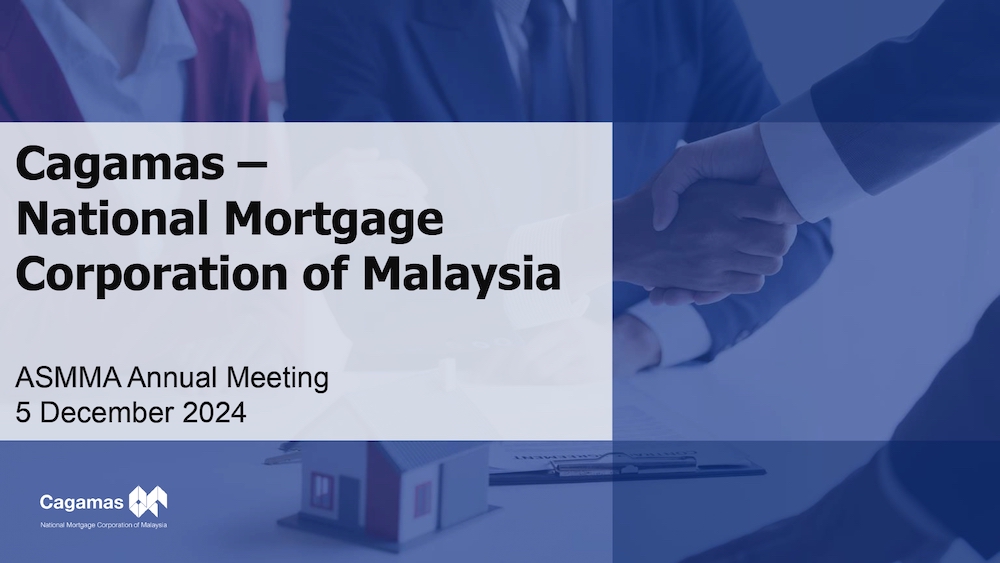 ASMMA Annual Meeting 2024 - Cagamas Berhad