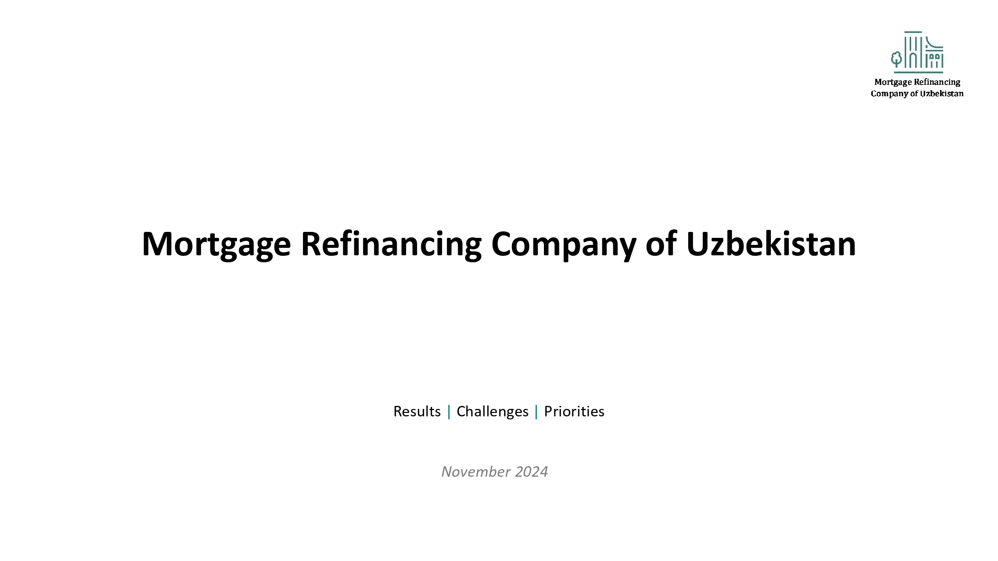 ASMMA Annual Meeting 2024 - Mortgage Refinancing Company of Uzbekistan JSC